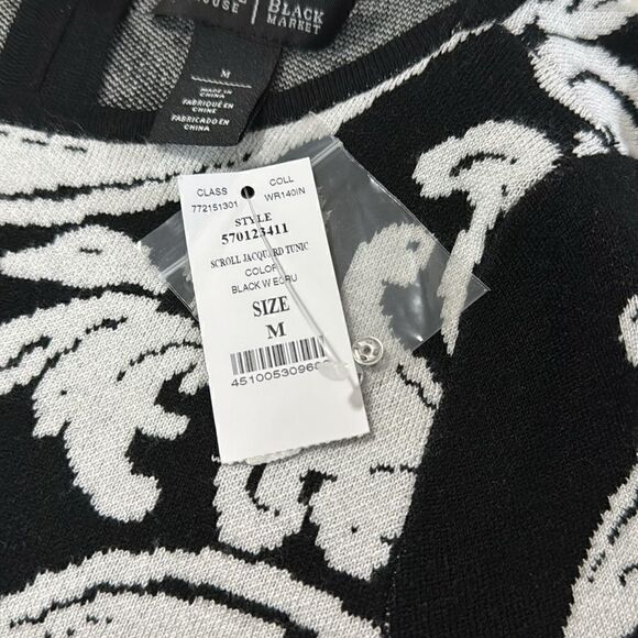 WHITE HOUSE BLACK MARKET SWEATER MINI DRESS NWT SIZE M - Picture 10 of 10